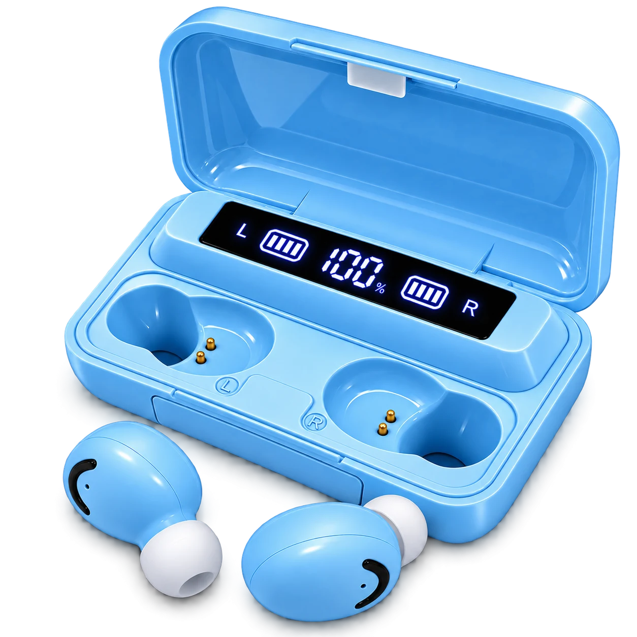 Auriculares Bluetooth Inalámbricos TWS F9-5 con Pantalla LED · foto 3