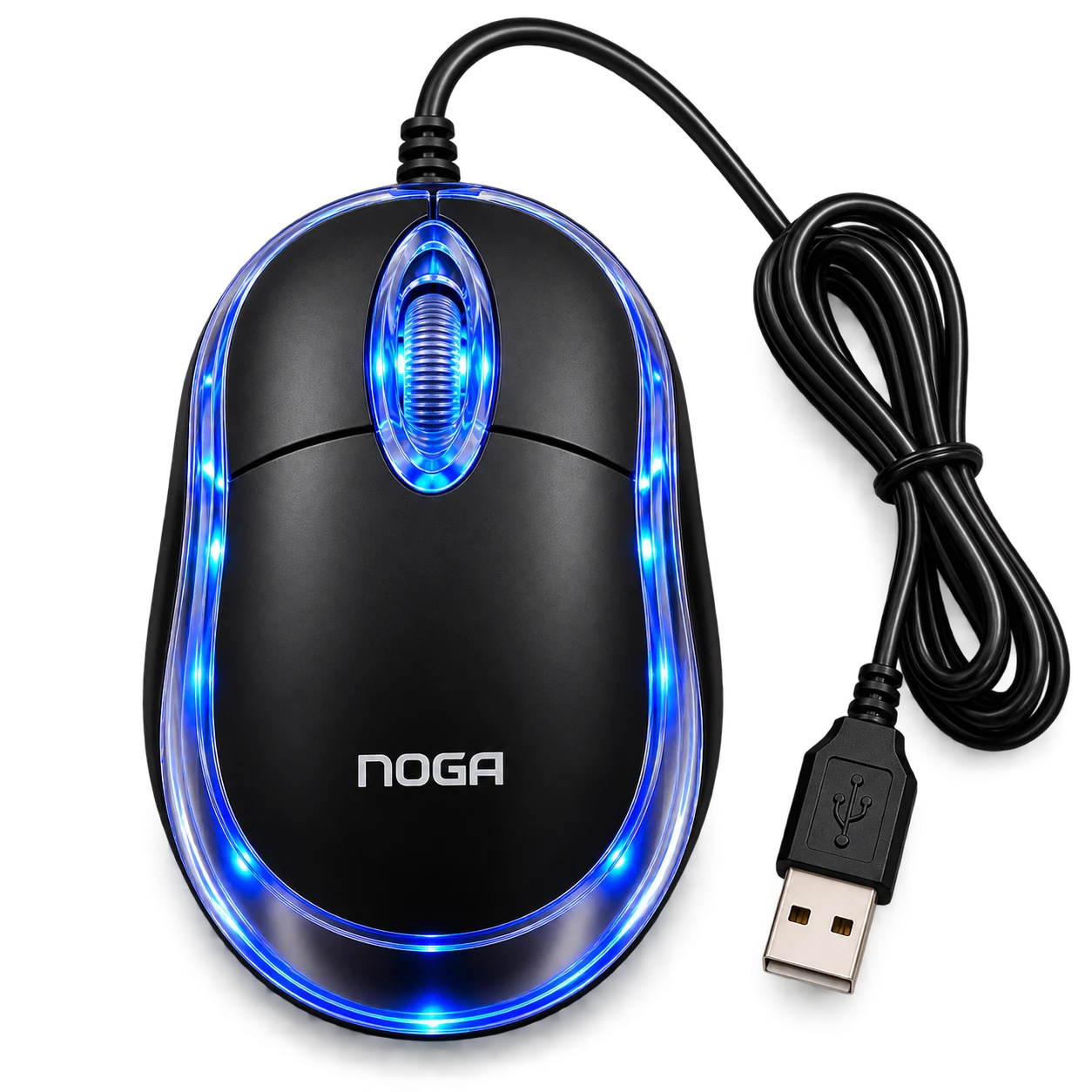 Mouse Óptico Noga NG-611U USB LED · foto 3