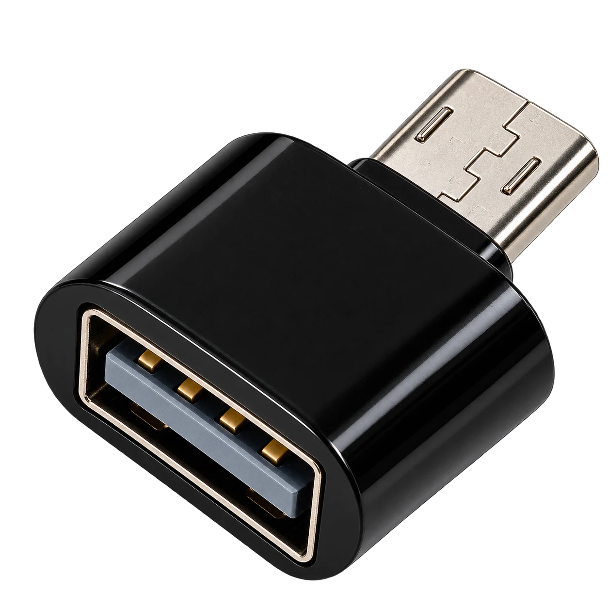 Adaptador OTG Dinax USB-A a Micro USB · foto 1