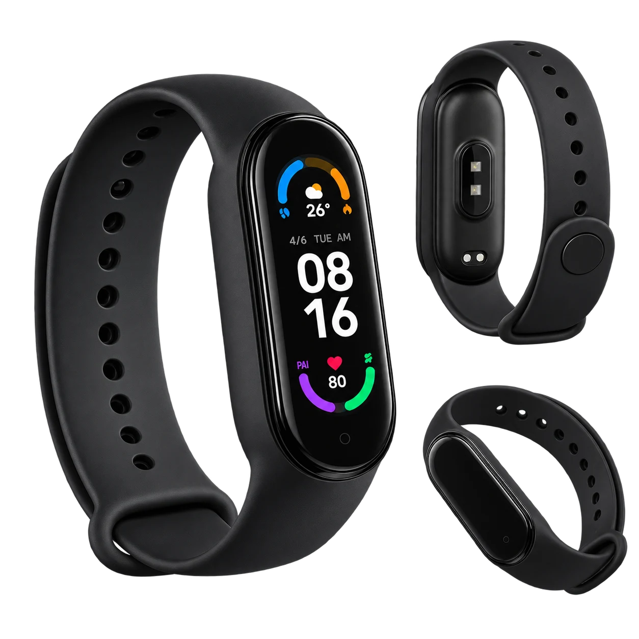 Smart Band 6 M6 – Pulsera Inteligente Negra · foto 1