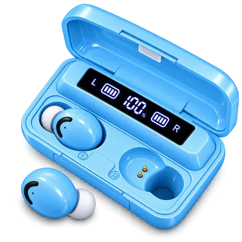 Auriculares Bluetooth Inalámbricos TWS F9-5 con Pantalla LED
