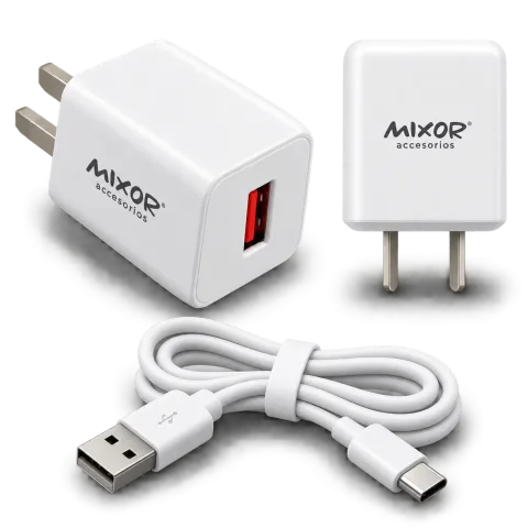 Cargador Mixor Somos 3.8A con cable USB-C