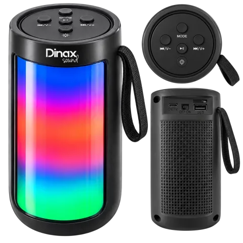 Parlante Bluetooth con Luces RGB
