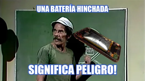 La batería de mi celu/PC se hinchó ¿que hago?