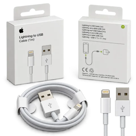 Cable USB-A a Lightning para iPhone – 1 metro