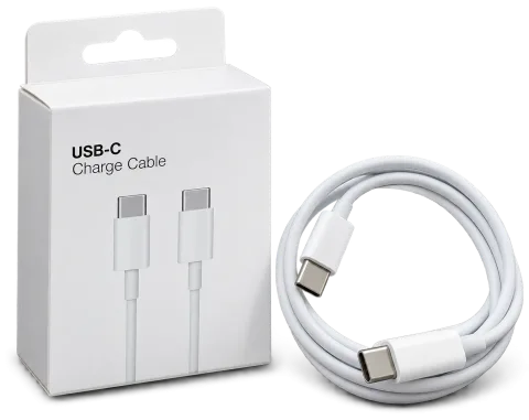 Cable USB-C a USB-C de carga para iPhone