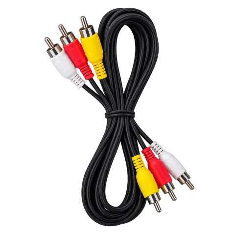 Cable RCA 3 a 3 – Audio y Video